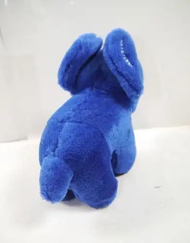 METZELER Reifen - Elefant blau Stofftier Werbefigur Maskottchen (F27)#H