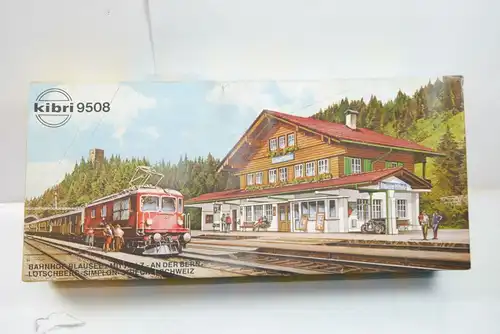 Kibri  9508 Bahnhof Blausee Mitholz Plastik Modellbausatz H0 Neu ( F1 )