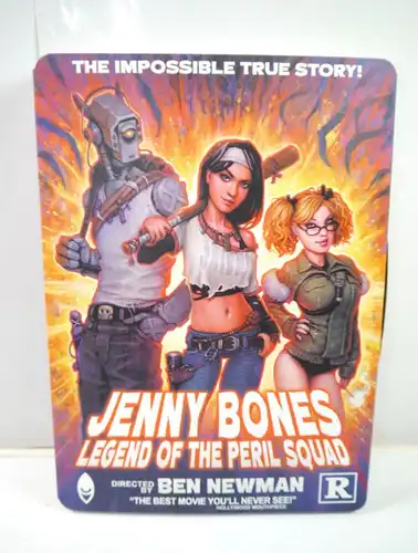 JENNY BONES Legend of the Peril Squad - Comic Artbook BEN NEWMAN Clandestine WR5