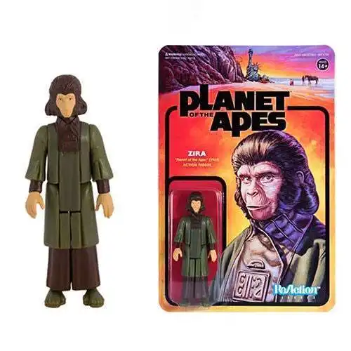 PLANET OF THE APES Planet der Affen - Zira Actionfigur ReACTION SUPER 7 (KB)*