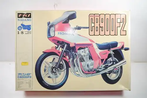 Nagano Honda CB900F2   Motorad Plastik Modellbausatz 1:8 (MF6 )