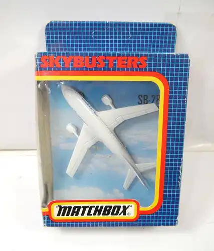 MATCHBOX Skybusters - Air France SB-28 A 300 Airbus Flugzeugmodell ca.11cm (K45)