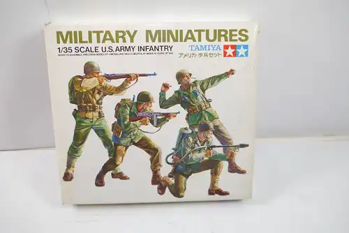 Tamiya Military Miniatures U.S. Army Infantry Figuren Bausatz 1:35 (K52)