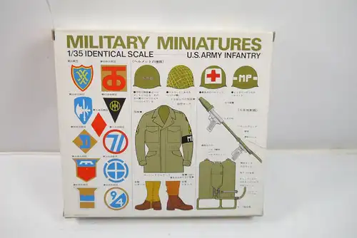 Tamiya Military Miniatures U.S. Army Infantry Figuren Bausatz 1:35 (K52)