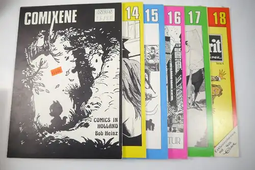 COMIXENE Heft 9 - 56 Comic Zeitschrift + Newsletter / 70er - 90er KNIGGE (WR2)