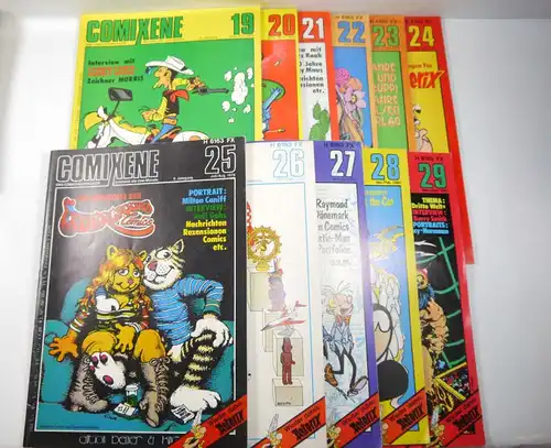 COMIXENE Heft 9 - 56 Comic Zeitschrift + Newsletter / 70er - 90er KNIGGE (WR2)