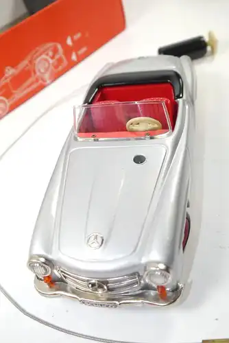 SCHUCO 2095 01870 Mercedes 190 SL Auto silber Fernlenkwelle Replica m.OVP (K39)