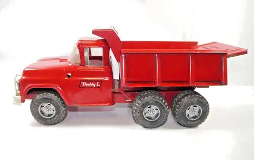 BUDDY L USA Hydraulic Dump Truck Kipper 60/70er Metall Modellauto ca.35cm (K19)