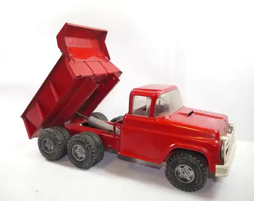 BUDDY L USA Hydraulic Dump Truck Kipper 60/70er Metall Modellauto ca.35cm (K19)