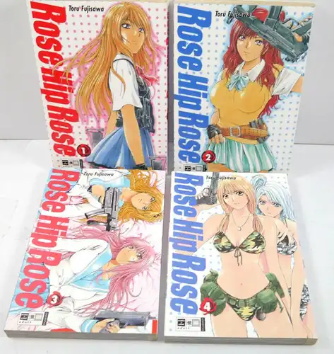 ROSE HIP ROSE Band 1 - 4 Manga KOMPLETT Toru Fujisawa EGMONT (MF13)