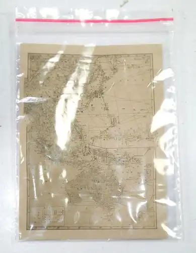 ARTSTORM Fewture - Toshi Mifune Tisch table + Karte map 1:6 mit OVP (K41)