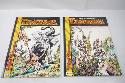 Tarzan  Band 1 - 6  Hethke Comic  Softcover Zustand : 1 -2 (L)