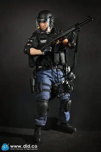 DID LAPD Swat : MA1008 Takeshi Yamada Actionfigur Version 3 - 1:6 Neu (L)*