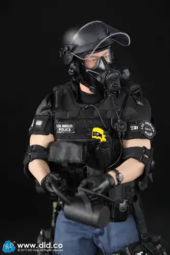 DID LAPD Swat : MA1008 Takeshi Yamada Actionfigur Version 3 - 1:6 Neu (L)*
