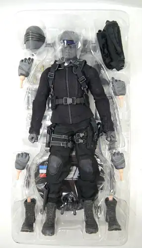 G.I.JOE Snake Eyes with Timber COMMANDO Actionfigur Set SIDESHOW 1:6 (L) *