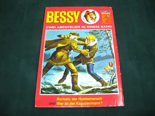 Bessy Doppelband 58 Wer ist der Kapuzenmann Bucksin der Hundme   Bastei Z:3 (LR)