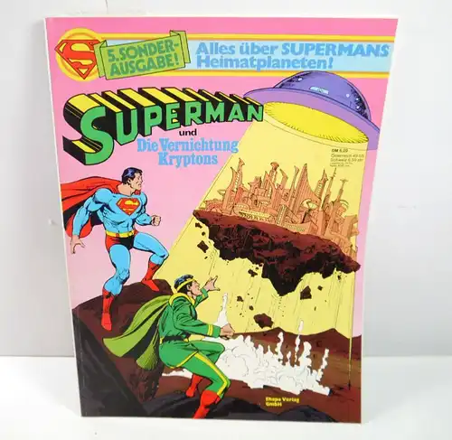 SUPERMAN Sonderausgabe Nr. 5   Vernichtung Kryptons Comic SC EHAPA (WR9)
