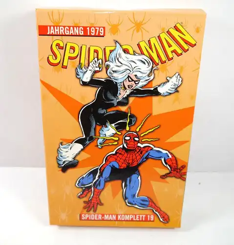 SPIDER-MAN Jahrgang 1979  Komplett 19 Sammelschuber 13 Hefte Comic MARVEL (B6)