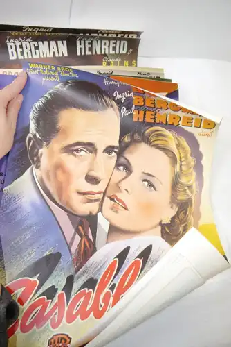 CASABLANCA 50 Jahre  Digital Gemasterte Sammleredition VHS + Poster MGM (F17)