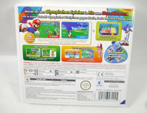 Yoshi's Island MARIO & SONIC Olympische 2012 , 2016 Hüllen 3DS !ohne Spiele! K48