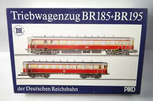 PIKO Triebwagenzug BR185 + BR195 Deutsche Reichsbahn DR Set Spur H0 1:87 (MF11)