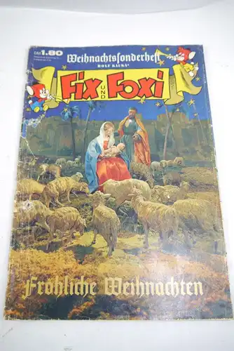 FIX UND FOXI Konvolut Weihnachtshefte Hefte Beilagen  1969 1979 (WRY)