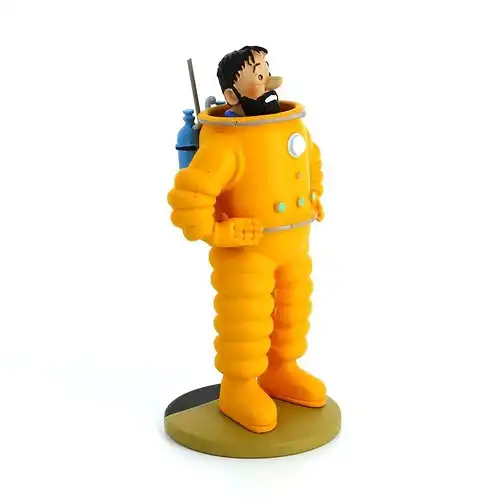 TIM & STRUPPI Tintin Haddock als Astronaut Figur MOULINSART 12cm NEU (L)*