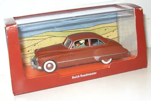 TIM und STRUPPI   Buick Roadmaster   Tintin   Modellauto Moulinsart 1/43 ( K49*