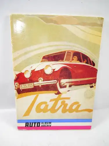 AUTO ALBUM ARCHIV Tatra - Heft tschechisch ( 80er Jahre ) Rosenkranz (WR3)