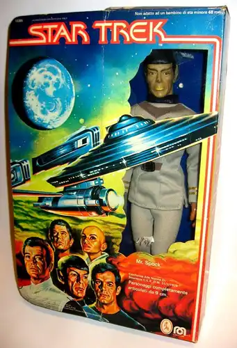 STAR TREK Mr. Spock Actionfigur MEGO CORP ca.30cm - mit OVP (L)