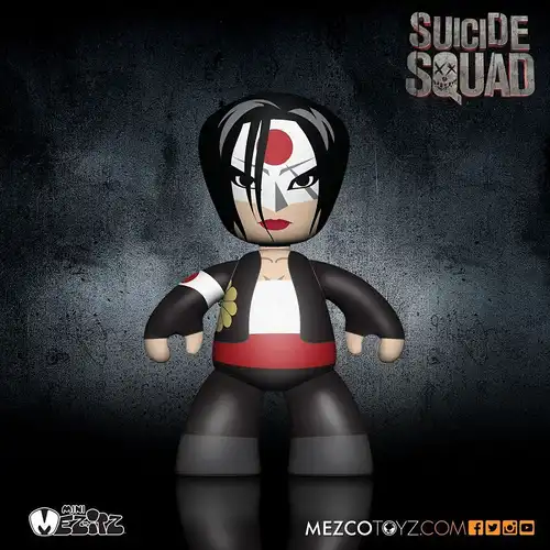 SUICIDE SQUAD 5er Minifigur MINI MEZ-ITZ Harley Quinn Joker ... MEZCO Neu (L)