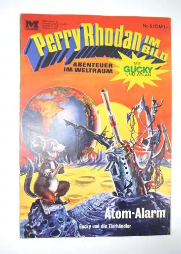 PERRY RHODAN im Bild : Heft 5 - Atom Alarm Comic MOEWIG VERLAG (MF13)