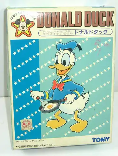 TOMY FANCY KITS Donald Duck Plastik Modellbausatz model kit DISNEY ca.5cm (K44)