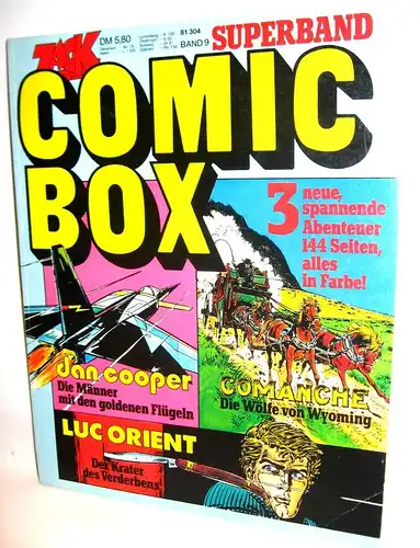 ZACK Superband # 9 - Comic Box / Dan Cooper, Comanche, Luc Orient (L)