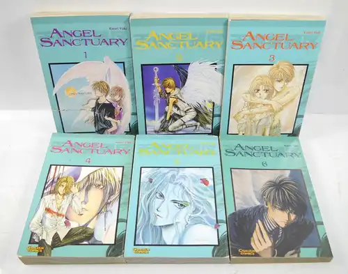 ANGEL SANCTUARY Band 1 2 3 4 5 6 Manga Kaori Yuki CARLSEN (MF13)
