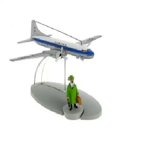 TIM & STRUPPI Sabena Convair Bienlein Figur Tintin Moulinsart Flugzeug 29537  L*