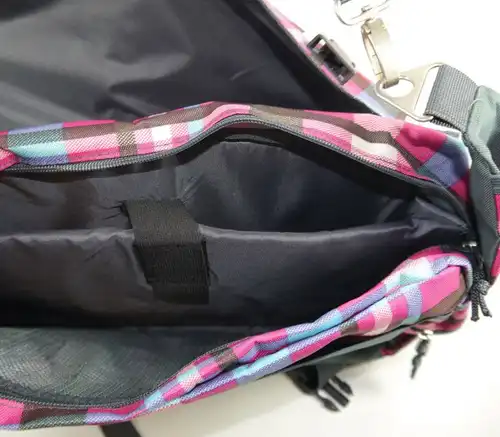 CEEVEE 30011 Messengerbag Umhängetasche Vogue Caro pink blau NEU (F15)