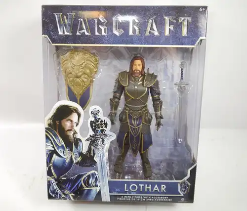 WARCRAFT Movie - WAVE 1 Lothar Actionfigur JAKKS ca.15cm NEU (L) *