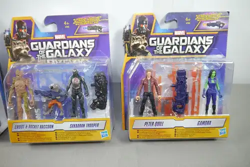 GUARDIANS OF THE GALAXY 5er Set mit Peter Quill & Gamora Actionfigur HASBRO K27