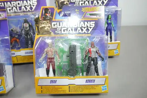 GUARDIANS OF THE GALAXY 5er Set mit Peter Quill & Gamora Actionfigur HASBRO K27