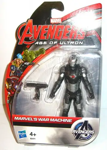Marvel AVENGERS Age of Ultron  War Machine Actionfigur HASBRO ca.10cm Neu (KB)*