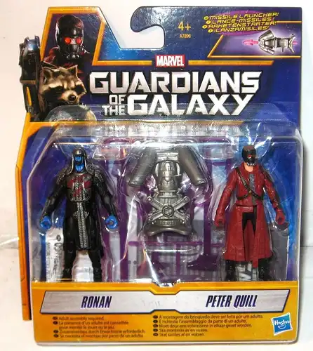 GUARDIANS OF THE GALAXY A7896 Ronan & Peter Quill Actionfigur Set HASBRO (KB)