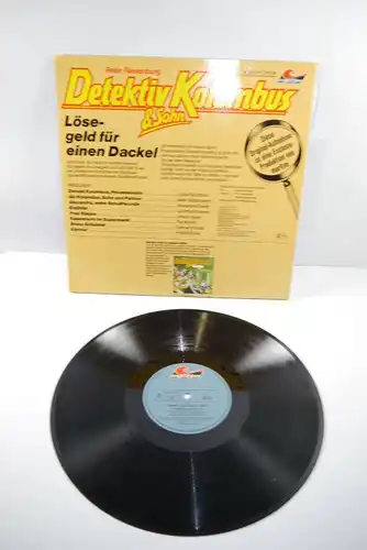 Detektiv Kolumbus & Sohn Lösegeld Dackel Schallplatte  LP maritim    (WR1)
