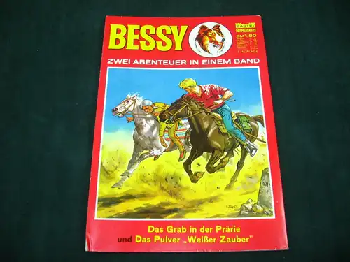 Bessy Doppelband 23 Pulver Weißer Zauber Grab in der Prärie Bastei  Z:2+ (LR)