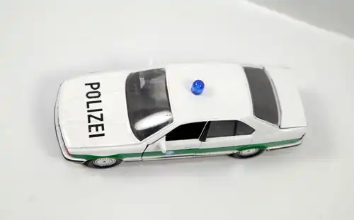 SCHABAK 1150 BMW 535i Polizei police Metall Modellauto 1:43 (K33) #01