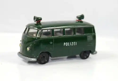 SIKU VW Bus V.211/212 Polizei Metall Modellauto ca.7cm (K25) #08
