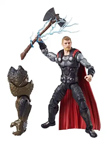 Marvel Legends AVENGERS Thor Actionfigur + CULL OBSIDIAN Hasbro Neu (KB)*