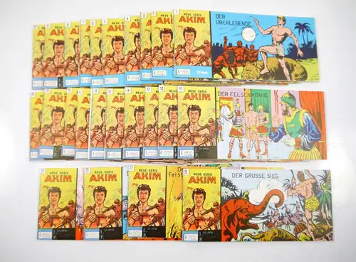 AKIM ( Neu Serie ) Heft 1 - 24 Comic Piccolo HETHKE Nachdruck 1985 (K84)