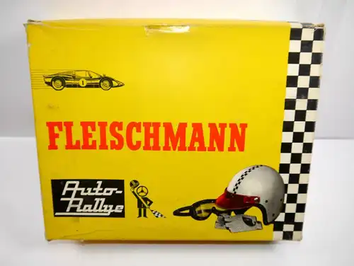 FLEISCHMANN Auto Rallye : 3151 Kurve ( 6 Stk. ) Schiene für Slotcar mit OVP F16