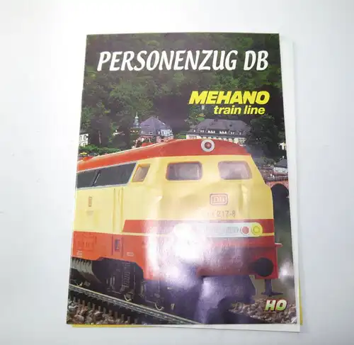 PERSONENZUG DB Mehano Train Komplettset H0 Gleichstrom Diesellokomotive (F5)